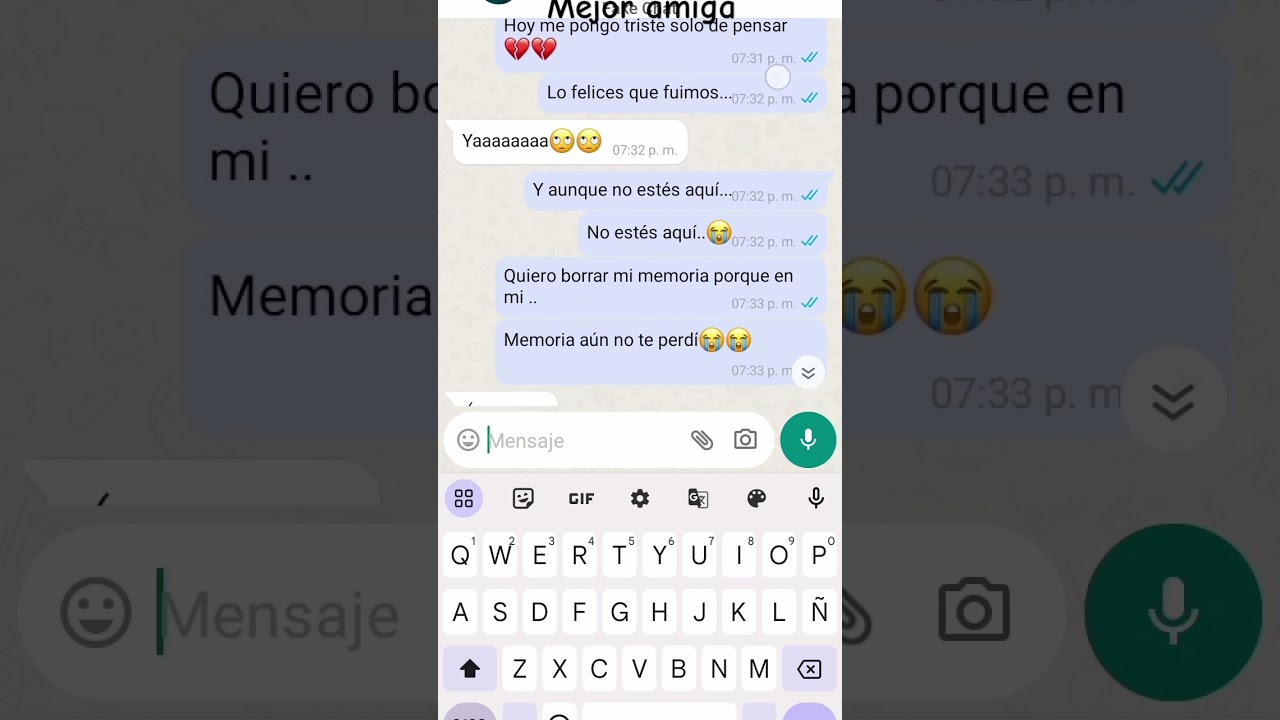 Tu boca dec&iacute;a todo estar&aacute; bien....💔