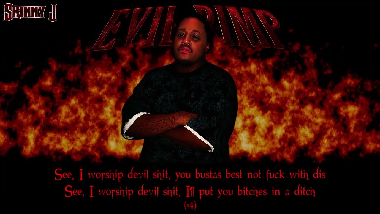 Evil Pimp - I Worship Devil Shyt [Lyric-Video]