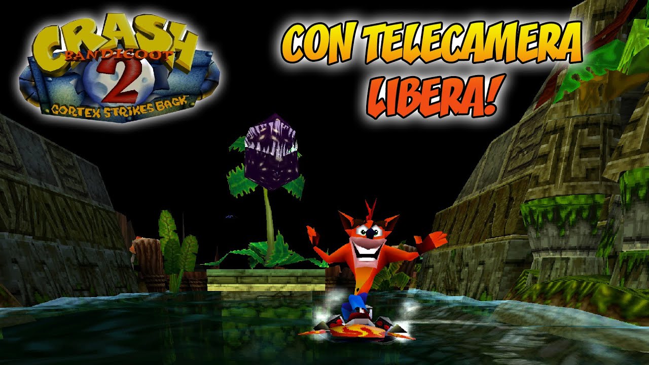 GIOCO A CRASH BANDICOT 2 Cortex Strikes Back CON TELECAMERA LIBERA