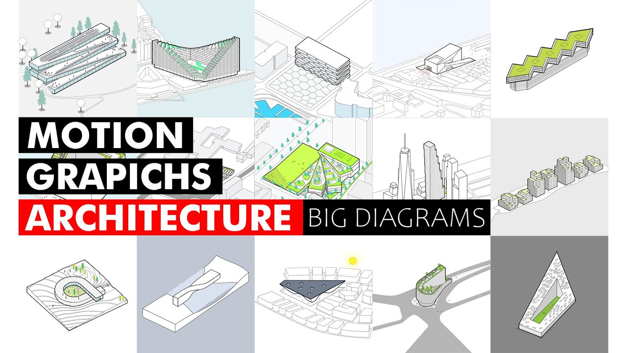 BIG DIAGRAMS ANIMATED┃Motion Grapichs Architecture