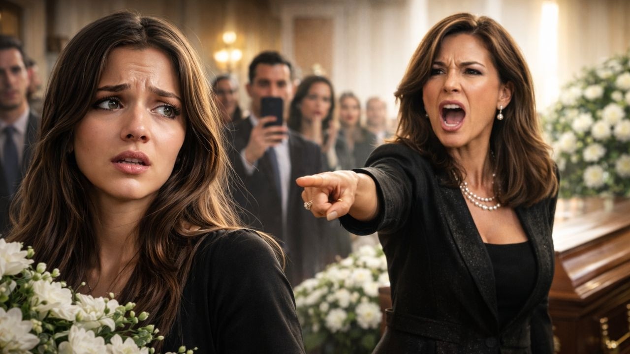 No tienes derecho a llorar’… la humillaron en el funeral de su padre y todo #Funeral#Herencia#Karma