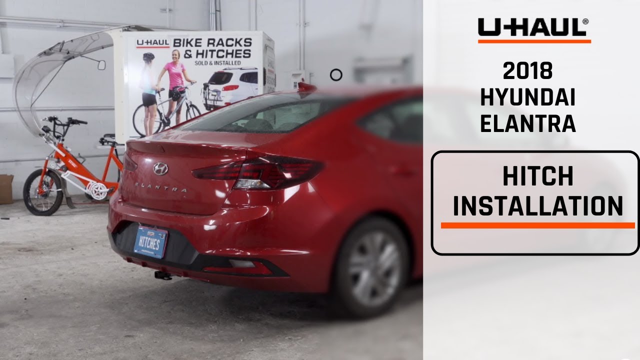 2018 Hyundai Elantra Trailer Hitch Installation