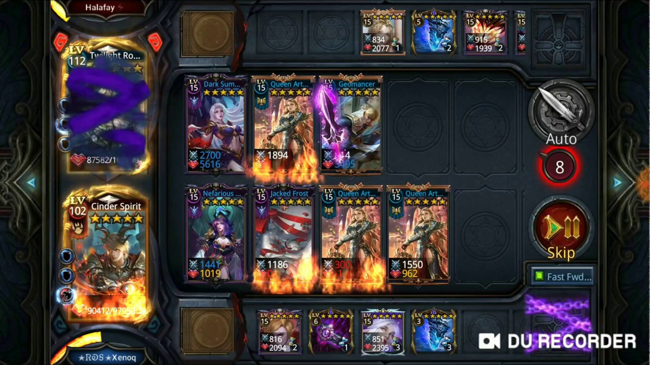 Deck Heroes, Tournament - Defending against attuned Cinder Spirit