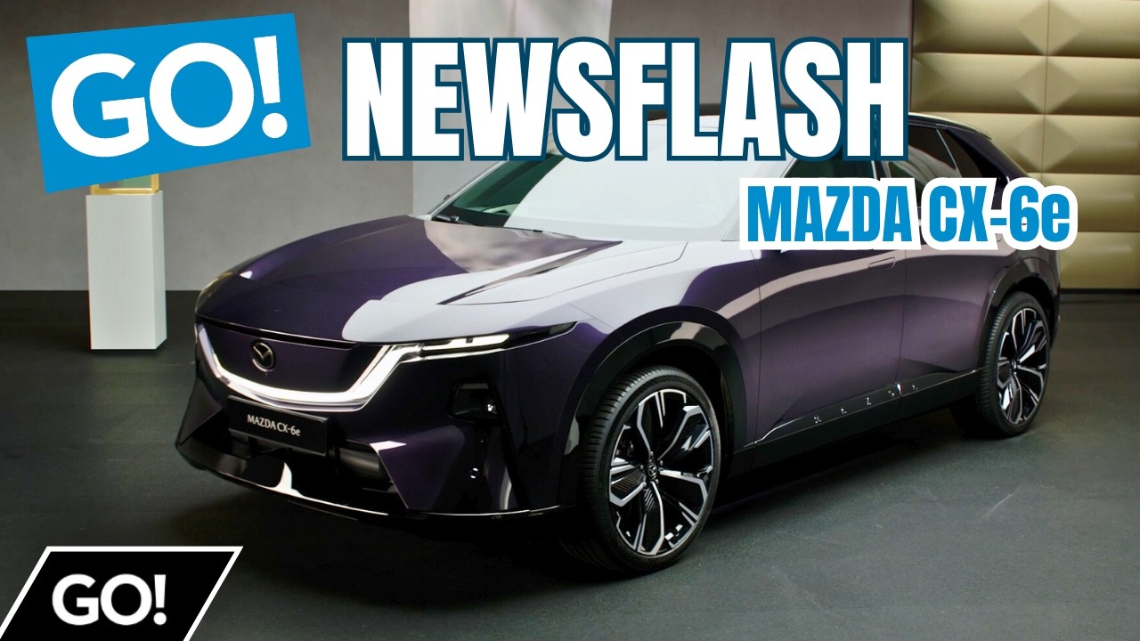 MAZDA WIRD ELEKTRISCH! 😱 Der CX-6e ist da!