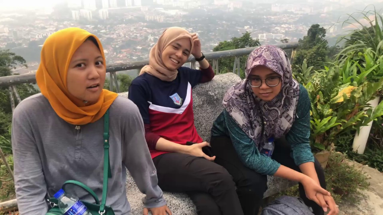 Hiking ke Bukit Bendera Mid Station, Pulau Pinang 2019 | Makan Roti Canai Gemas Road