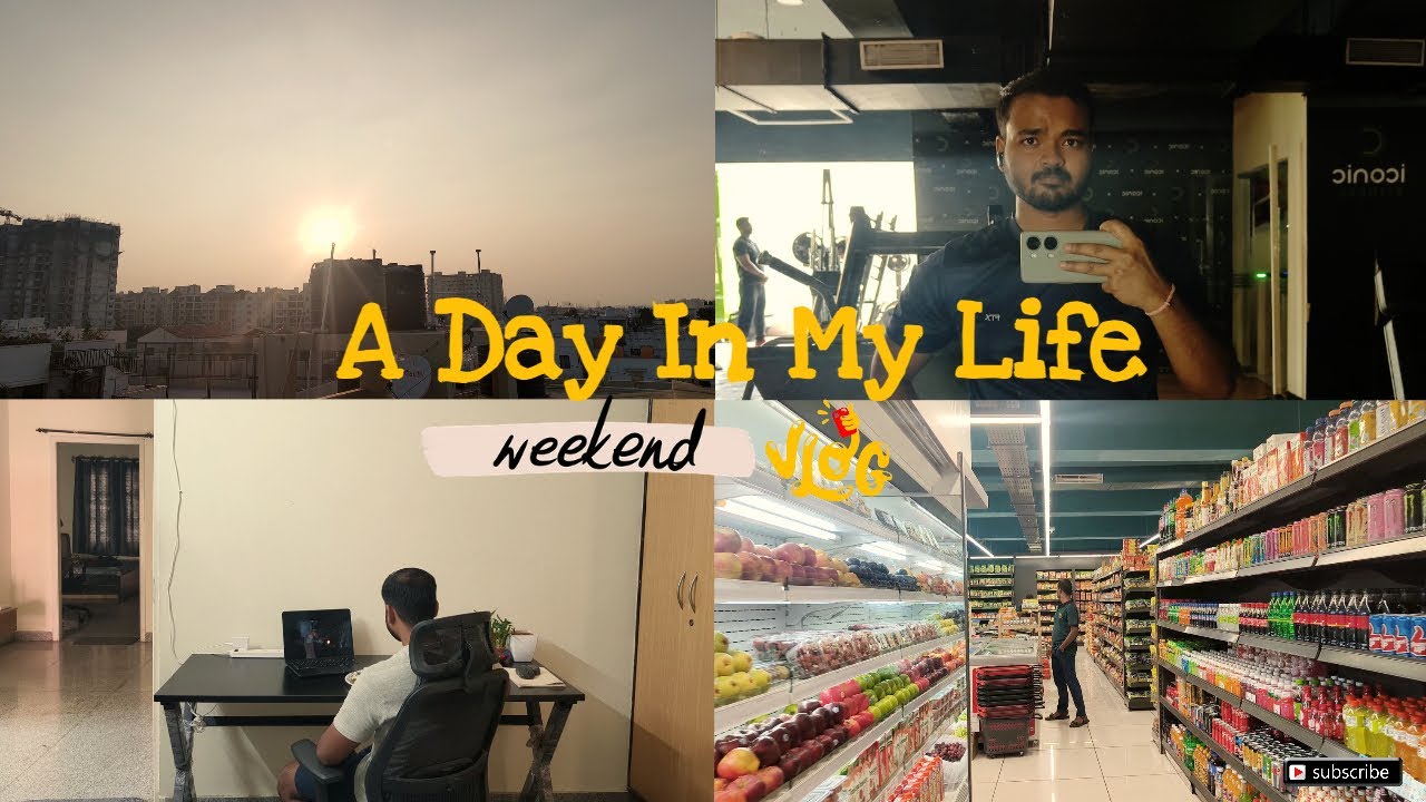 A Day in My Life | Weekend Edition | Bangalore – Gym, Food & Chill