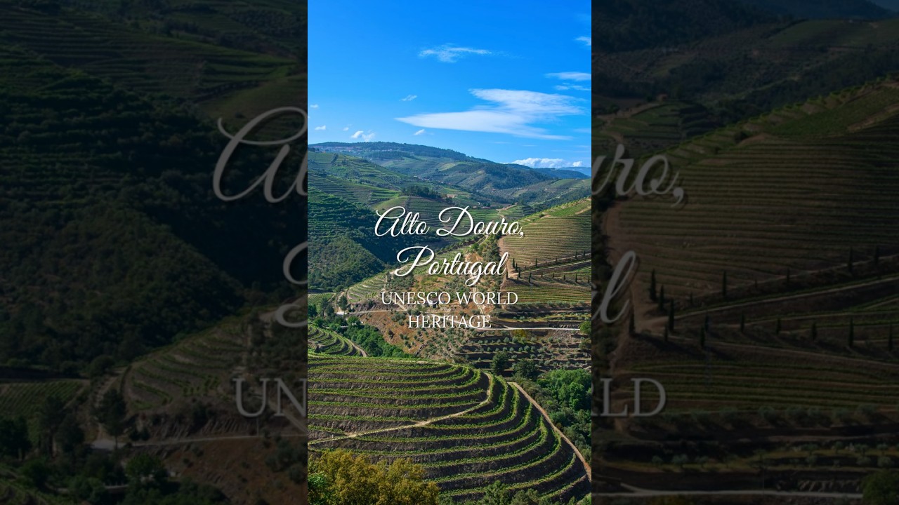 UNESCO WORLD HERITAGE SITES - Alto Douro Wine Region, Portugal 😍