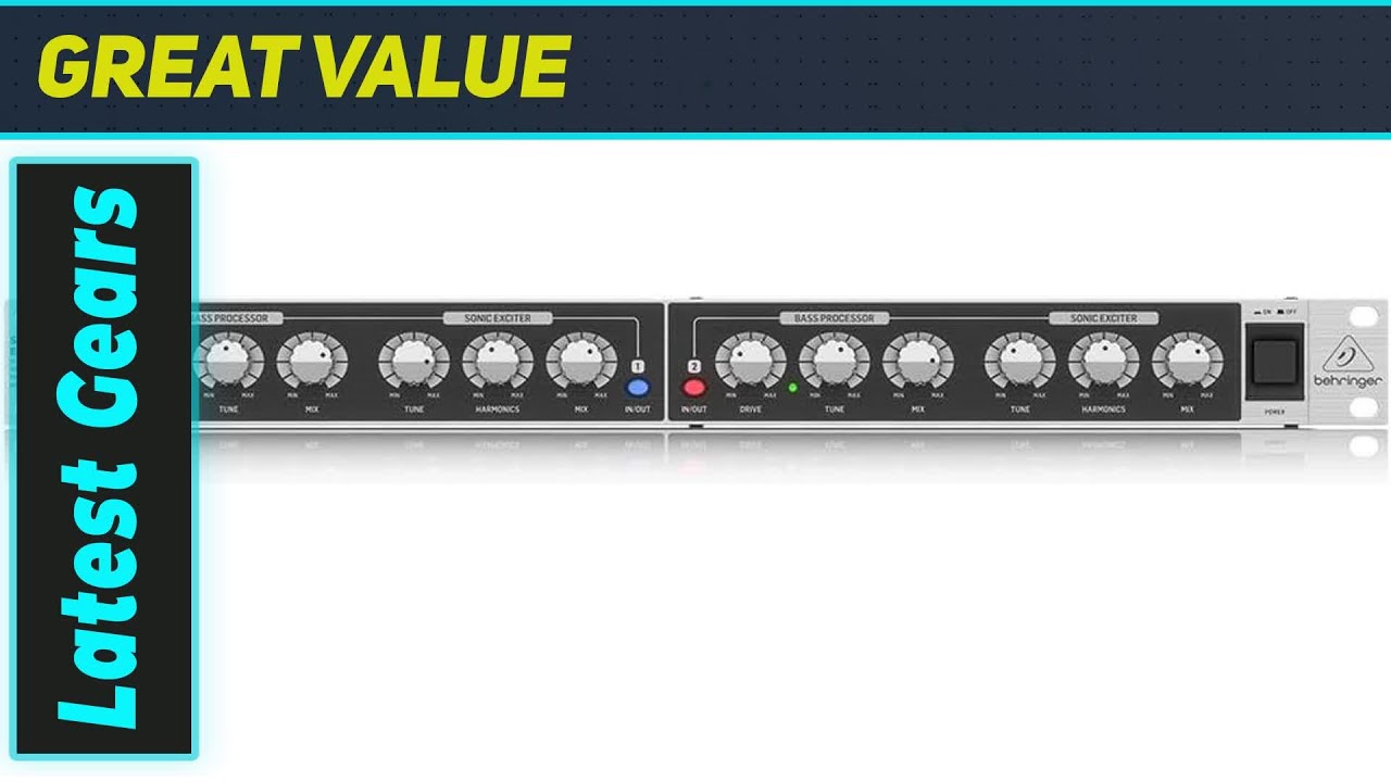 Behringer SONIC EXCITER SX3040: главный секрет улучшения звука!