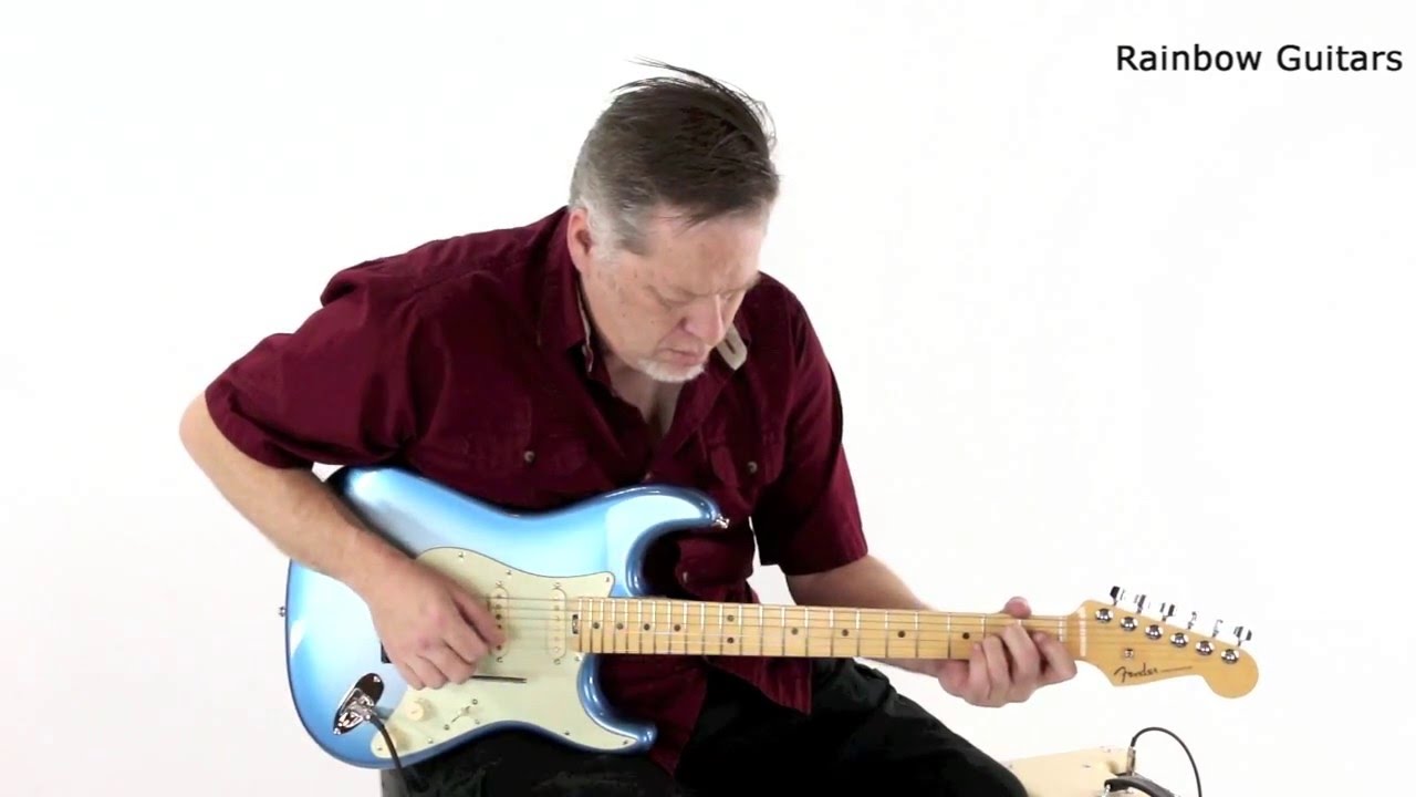 Fender American Elite Strat in Sky Burst Metallic