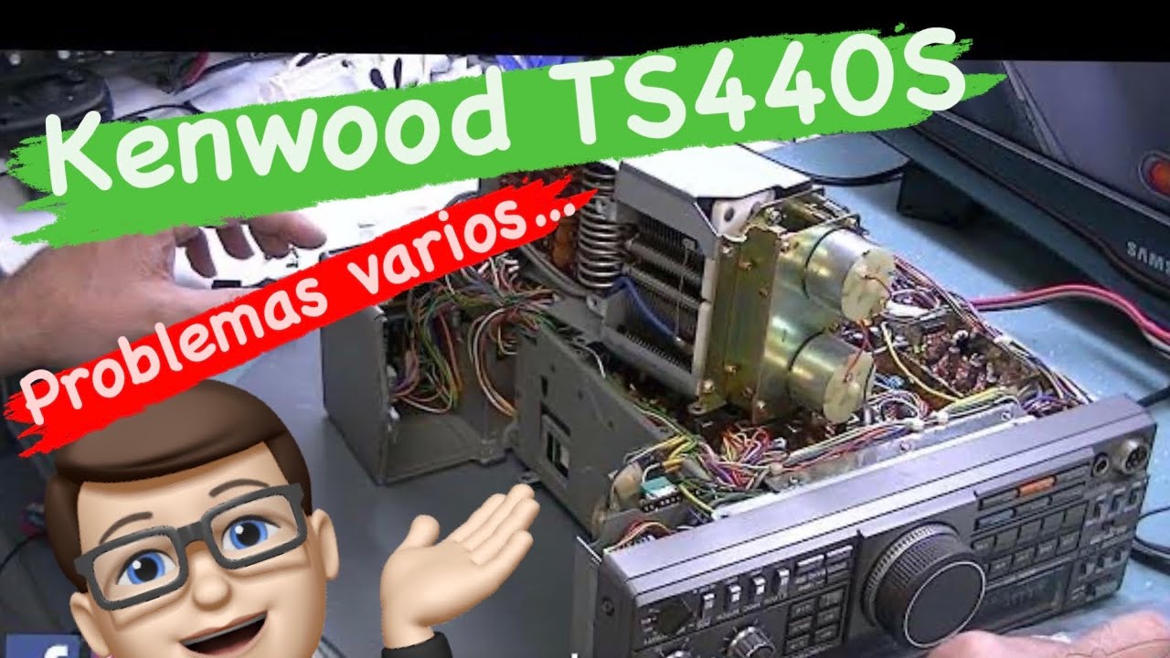 KENWOOD TS440S Con problemas varios| Mantenimiento  y Reparación | Queda como nueva