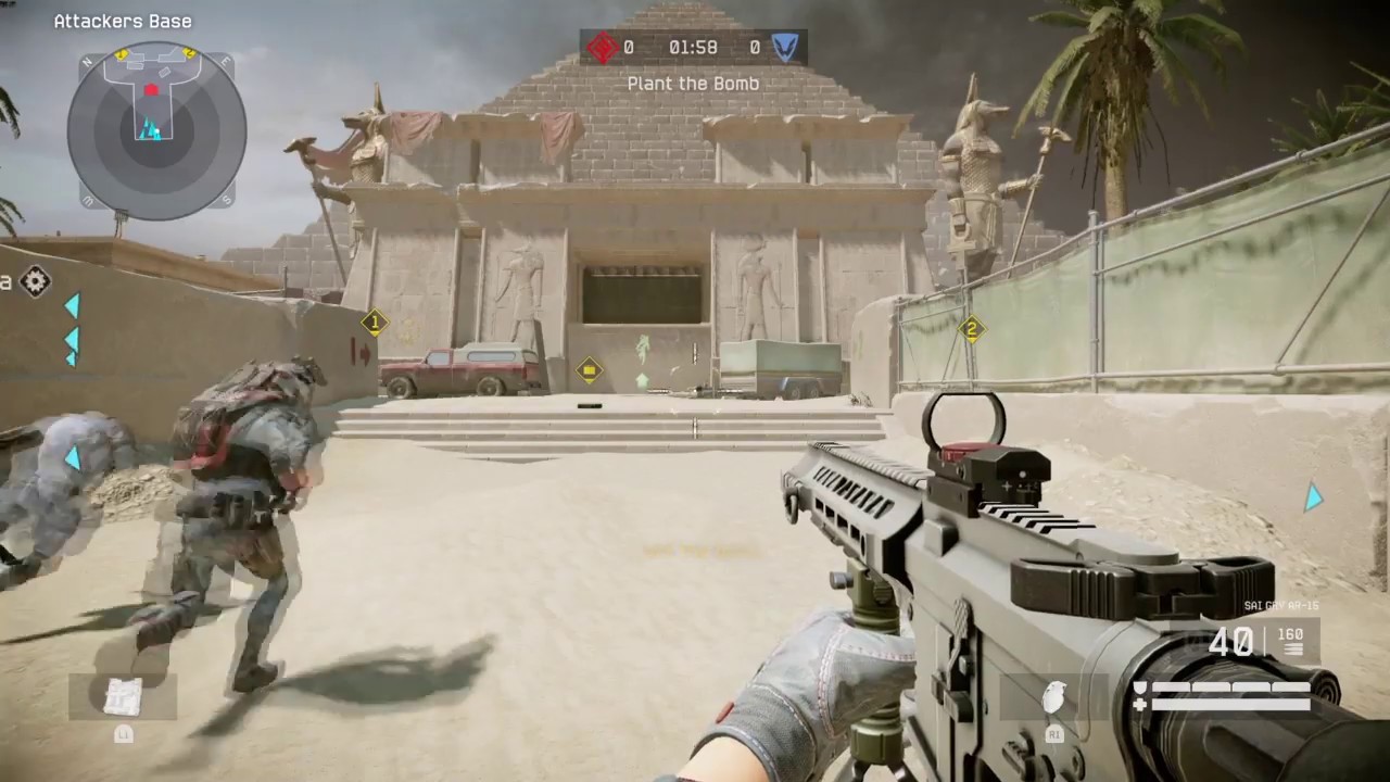 Warface PS4 - PTB with AR-15 [Pyramid/21-1]