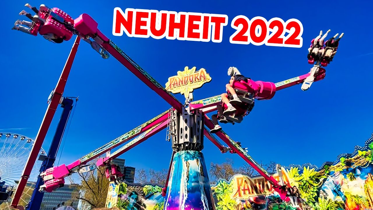 Pandora The Exciting Ride (Denies/Kipp) - NEU 2022 Offride - Kölner Frühlingsvolksfest 2022 Premiere