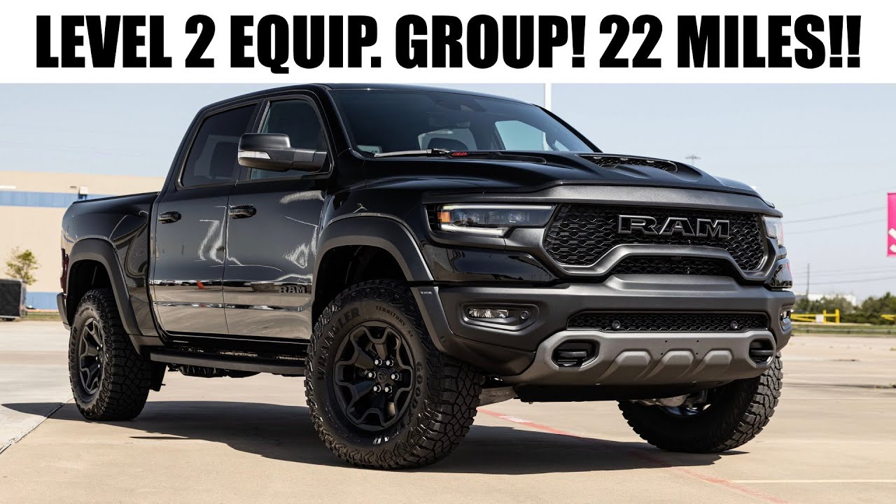 2022 Ram 1500 TRX with 22 miles (LEVEL 2, LOADED)