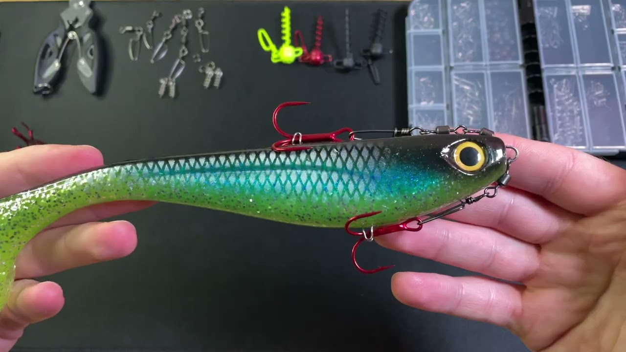 ОСНАЩЕННЯ BIG BAITS ВЕЛИКІ ПРИМАНКИ 20+ См