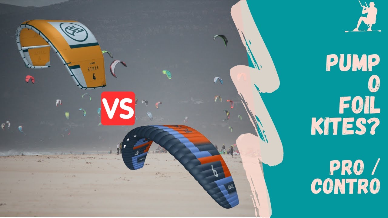 KITESURF: PUMP FOIL GONFIABILI O CASSONATI FOIL KITE? Pro e contro di kite pump o cassonati.