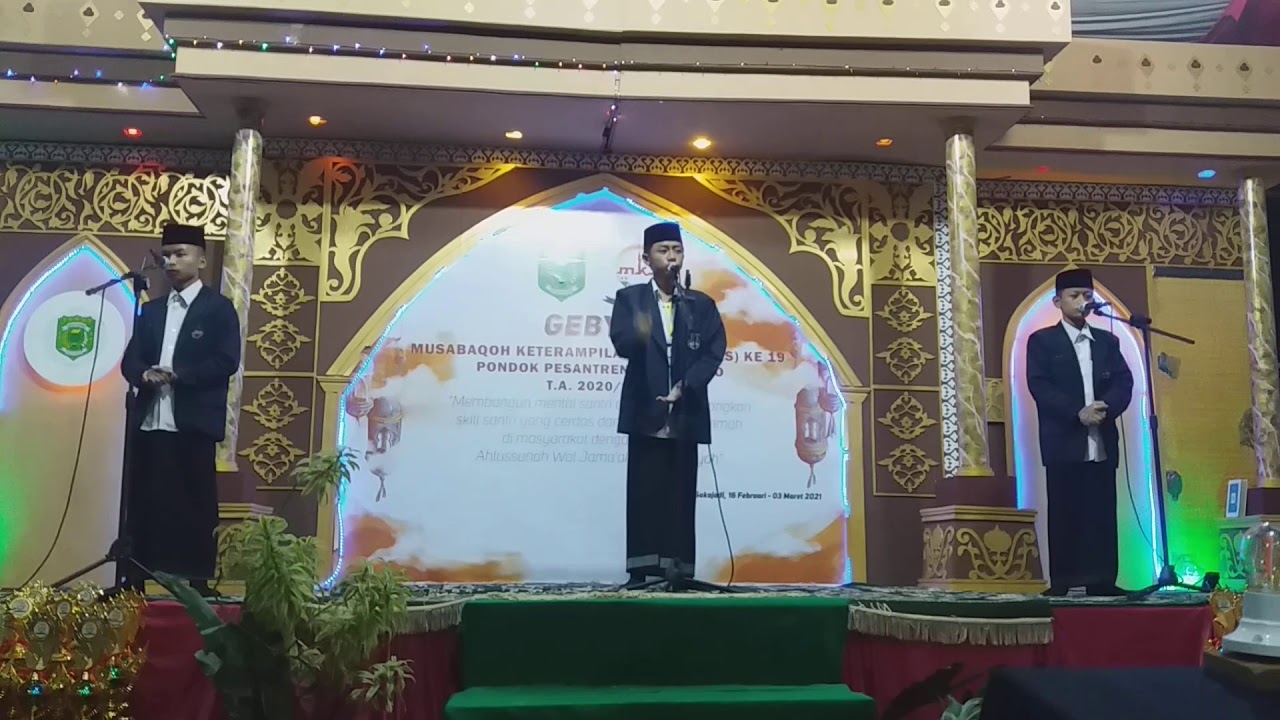 Syarhil Qur'an Regu Putra ~ Pemberantasan Korupsi Menuju Bangsa yang Sejahtera ~ MKS XIX Tahun 2021