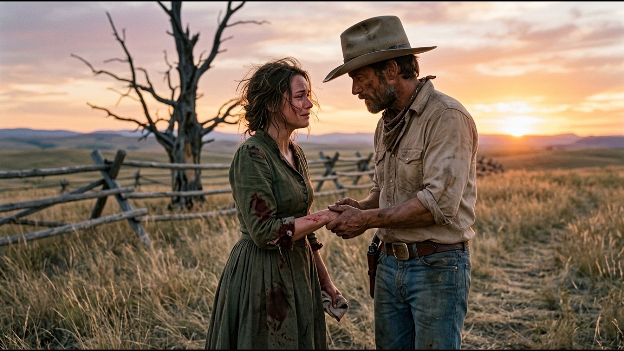 Vagaba sola por la pradera; un vaquero cubierto de polvo le ofreció su mano y conquistó su........