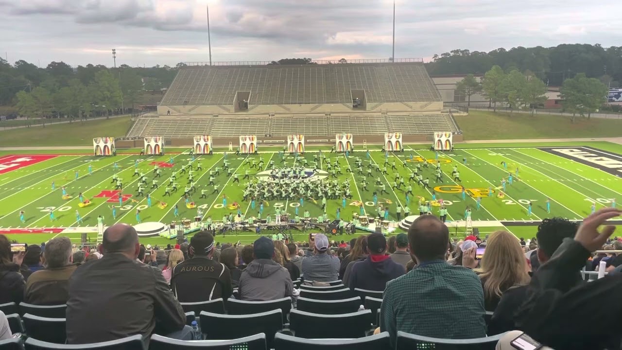 The Woodlands High School Marching Band (2022-2023) - Area F Marching Contest - Finals