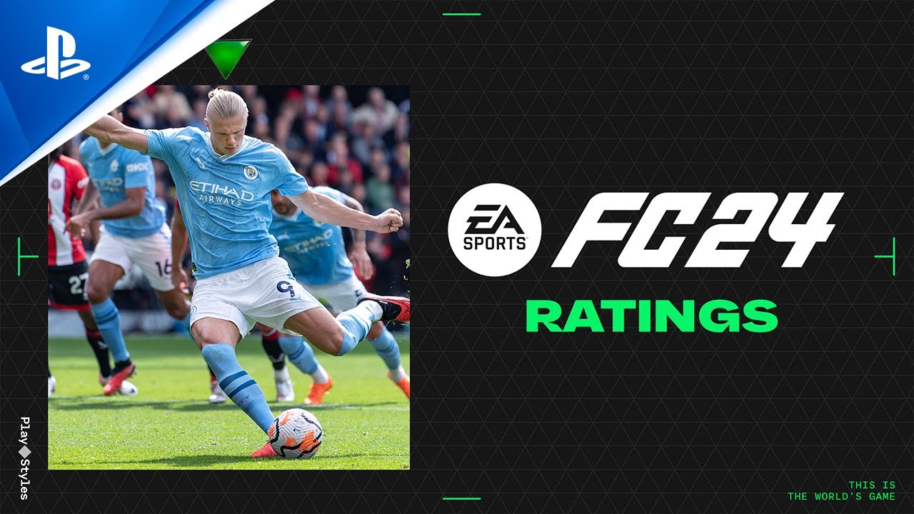 EA Sports FC 24 - Ratings Reveal | PS5 & PS4 Games