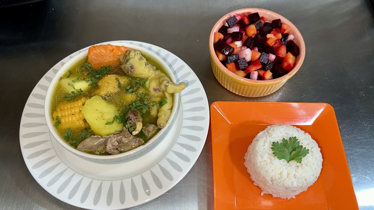 Sopas de MENUDENCIA DE POLLO: Fácil de preparar en casa