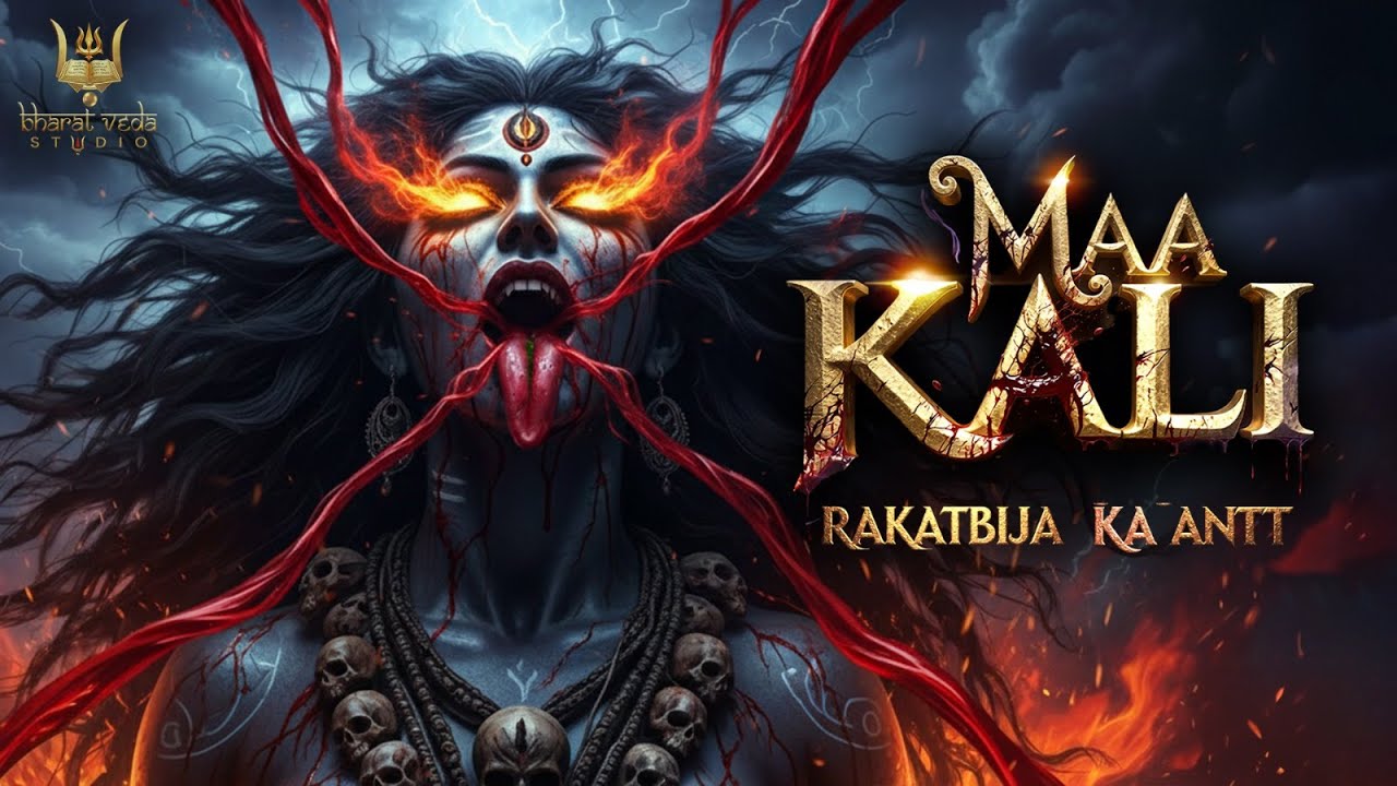 Maa Kali Vs Rakatbija #HindiShortFilm #MaDurga#Bharatvedastudio#3DAnimation#cinematic#MaaDurga