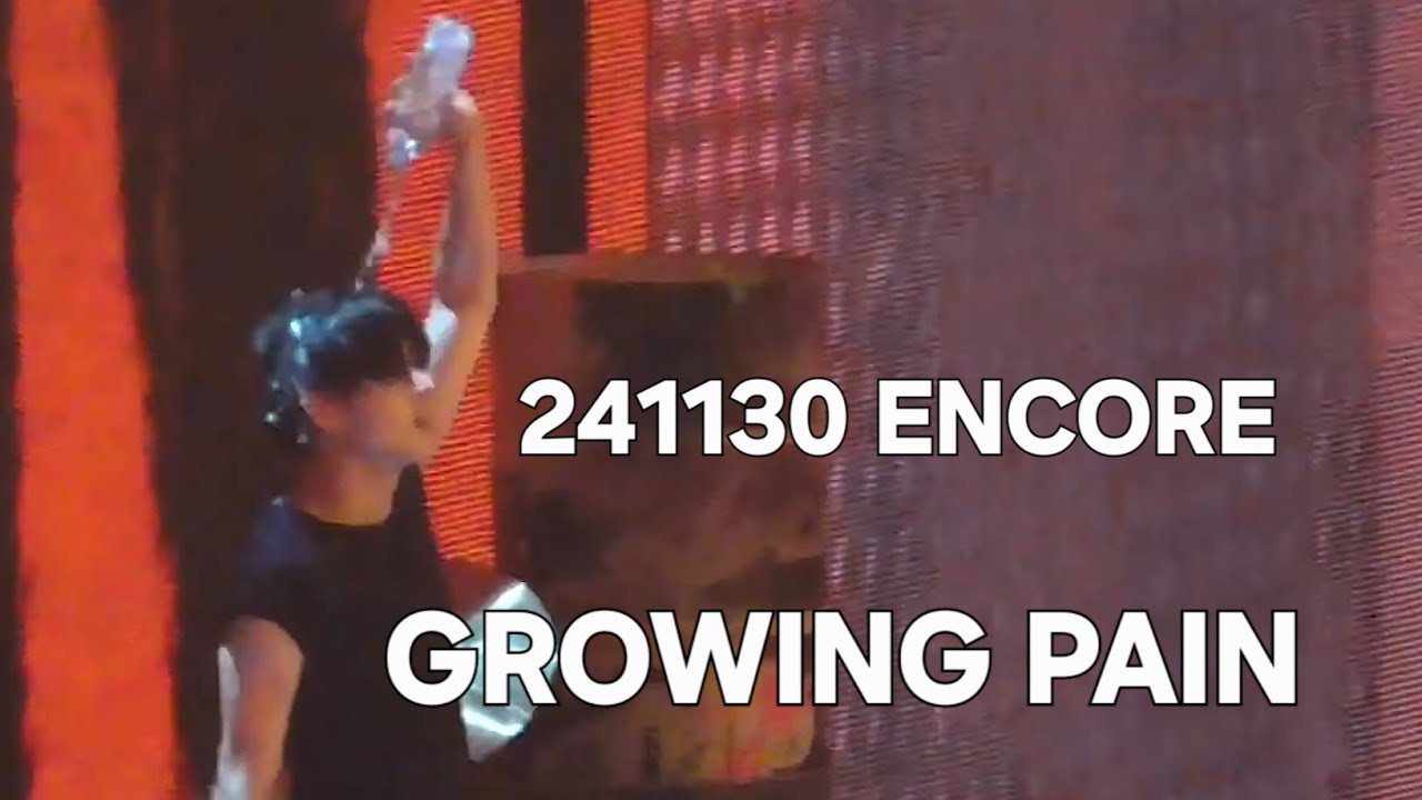 'GROWING PAIN' 241130 TXT [ACT:PROMISE] ENCORE IN JAPAN ~YEONJUN Focus