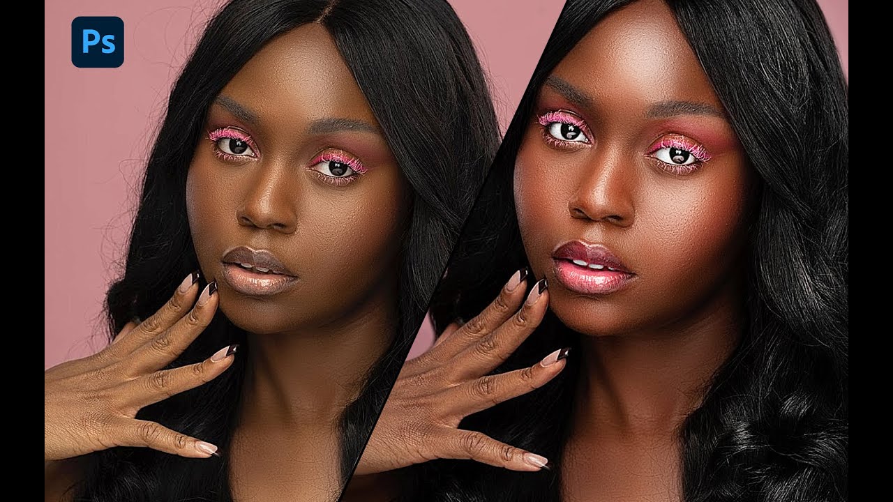 How to Skin Retouch in Less than 13 MINUTES using the FREQUENCY SEPARATION  Photoshop Tutorial