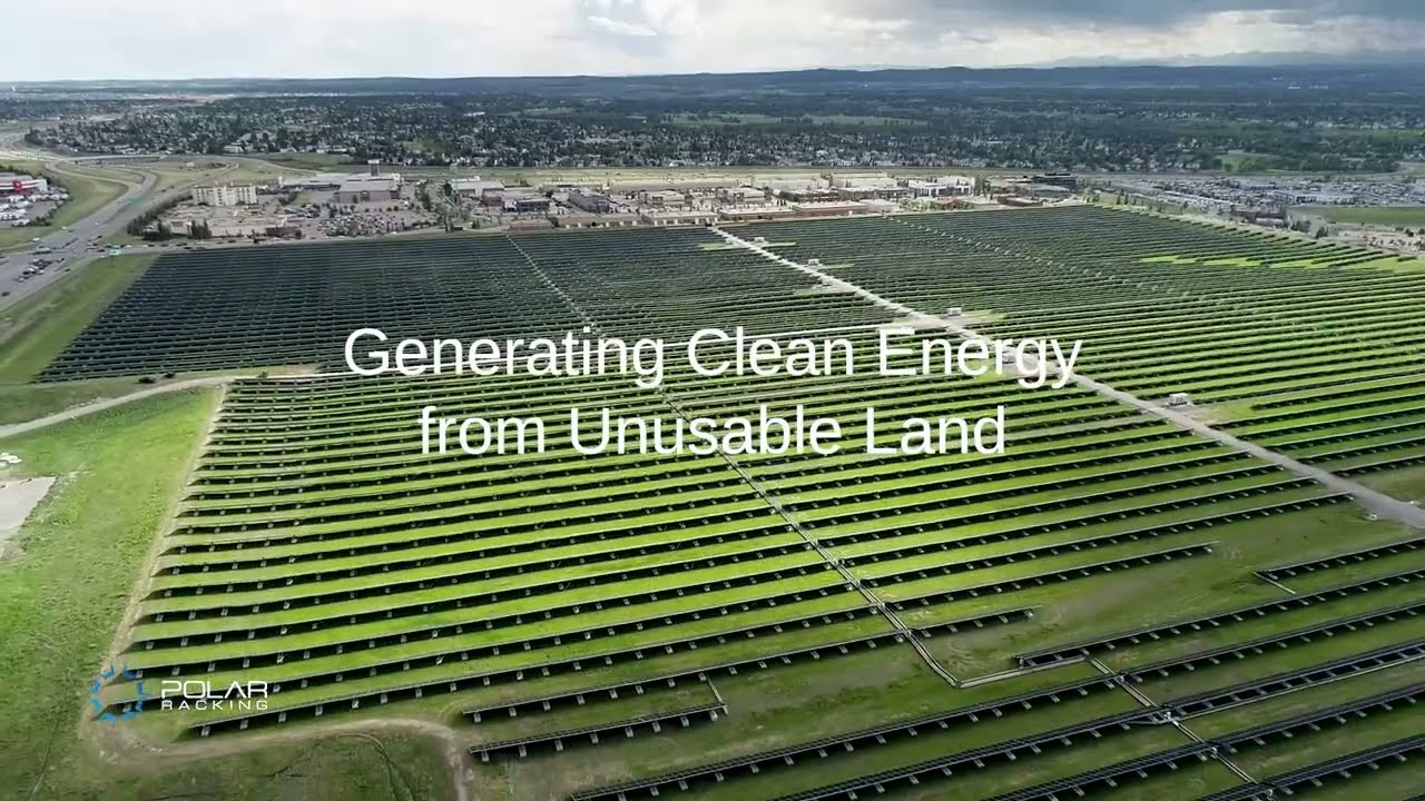 Polar Racking | Barlow Solar Project | CORE Ballasted Foundations