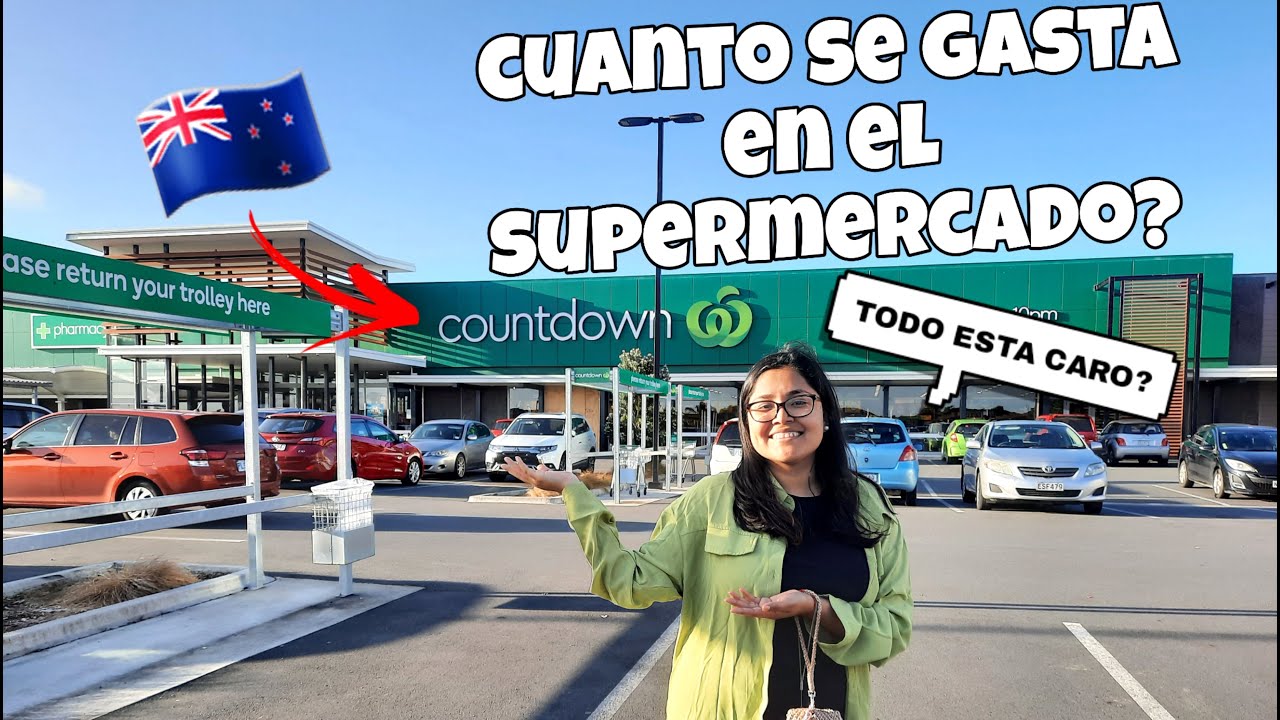 SUPERMERCADO: Cuanto es EL COSTO DE COMIDA en NUEVA ZELANDA? - Josh & Vane
