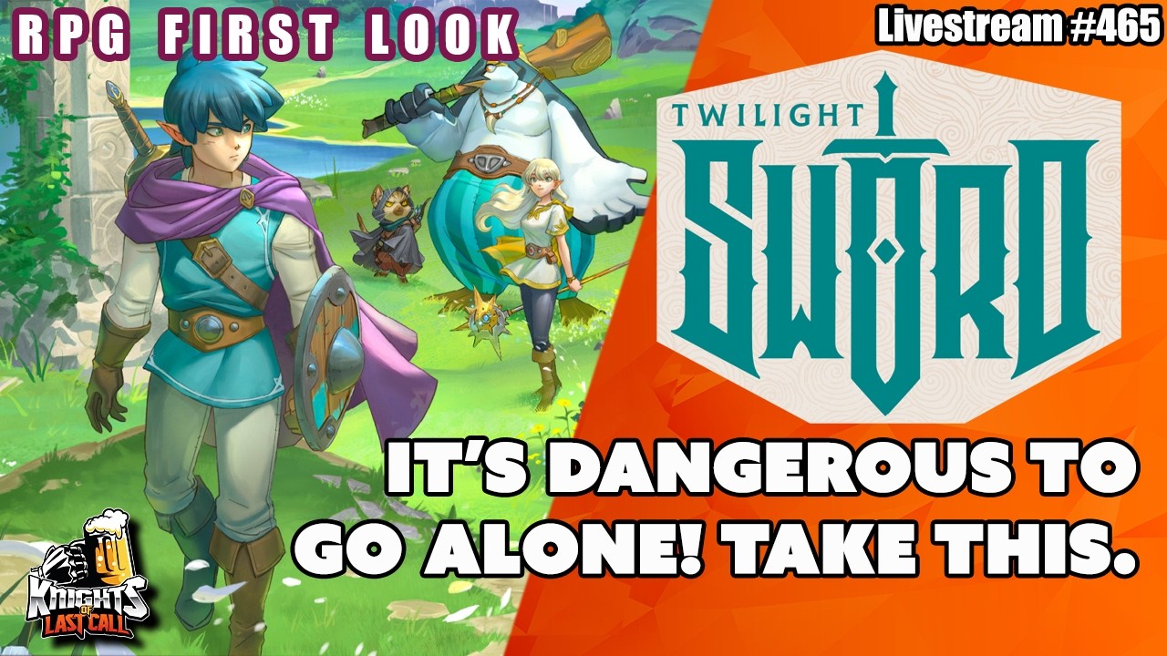 Twilight Sword -  RPG First Look  - Livestream #465