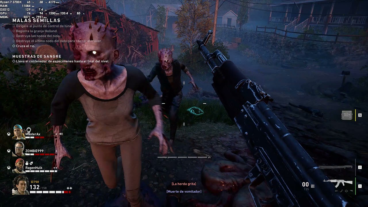 Back 4 Blood Beta RTX 3070 DLSS