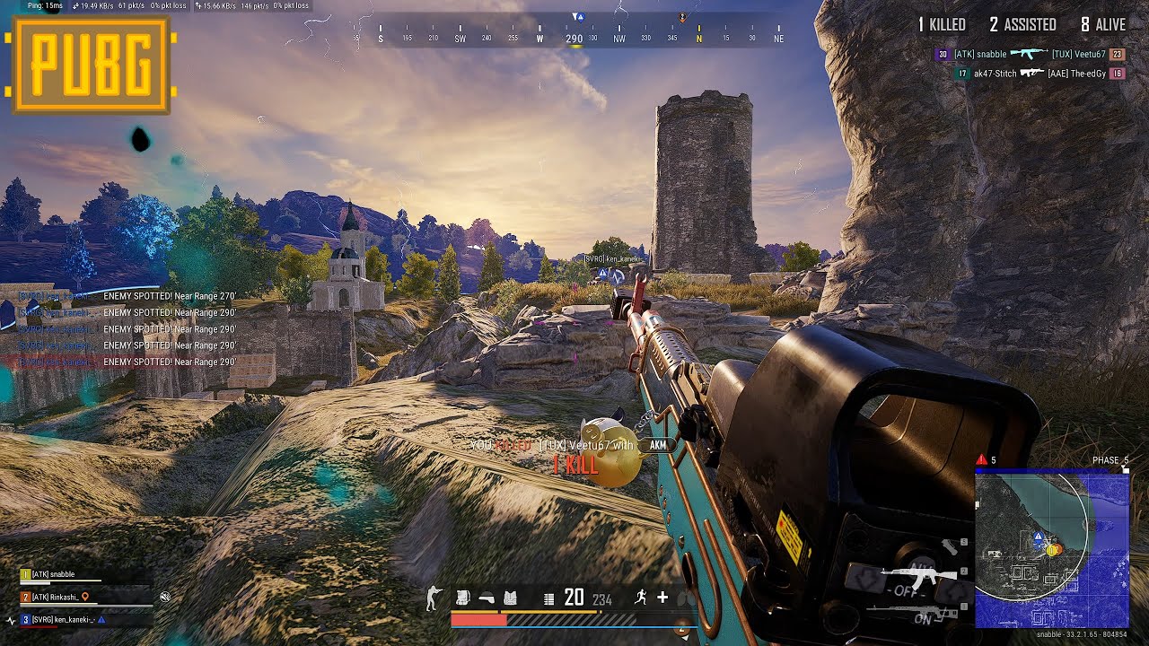 PUBG Highlights Part 227 - Gameplay Montage [PC 1440p]