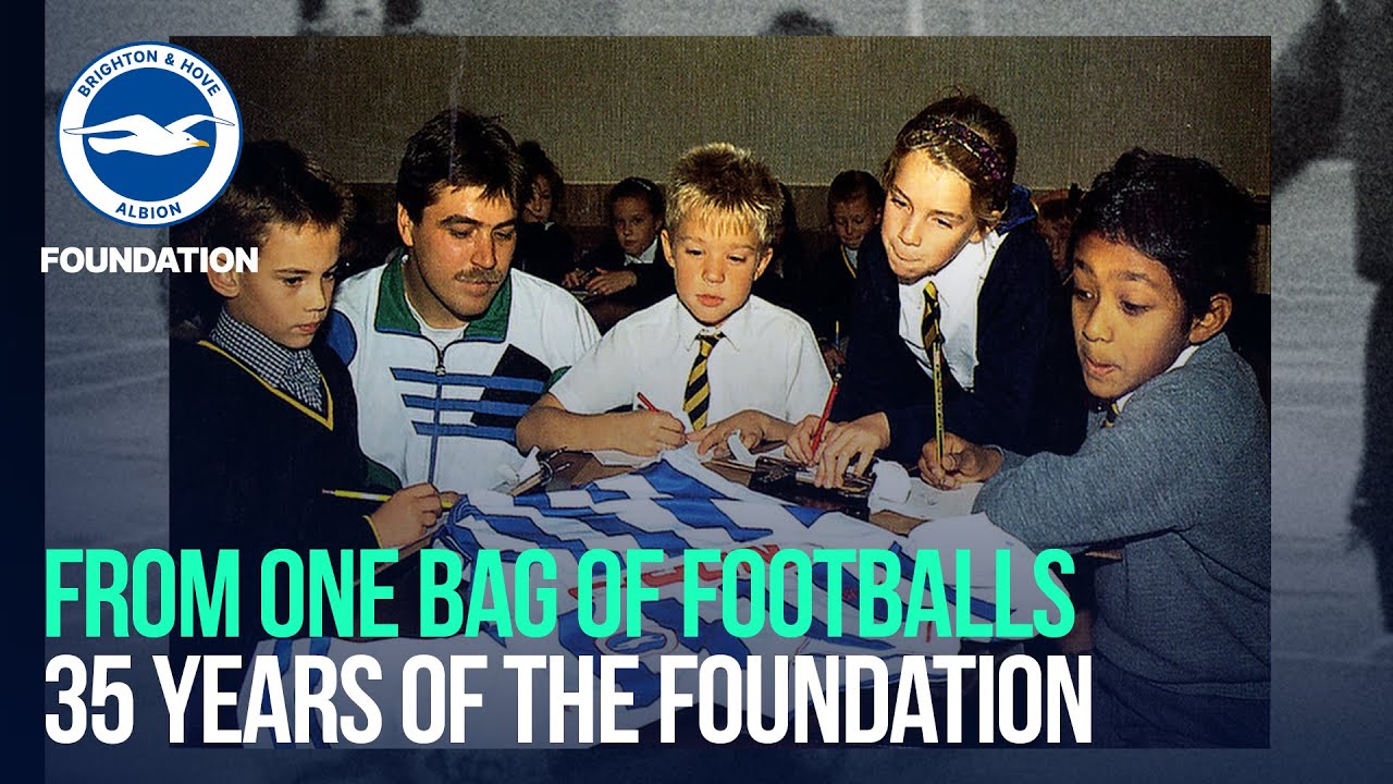How one bag of footballs changed 600,000 lives | Celebrating 35 Years of the Foundation 💙🤍