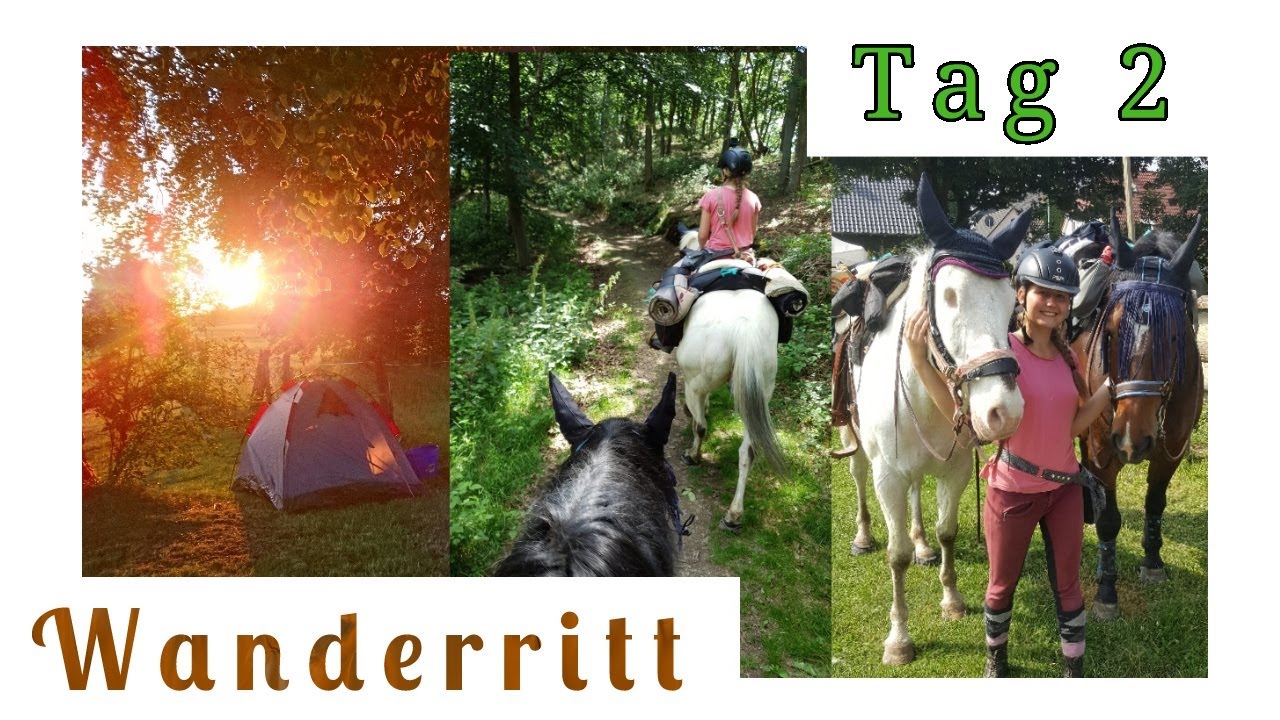 Wanderritt mit blindem Pferd - Gefährlicher Abhang und Hufschuh verloren + Wir zelten!  - Tag 2