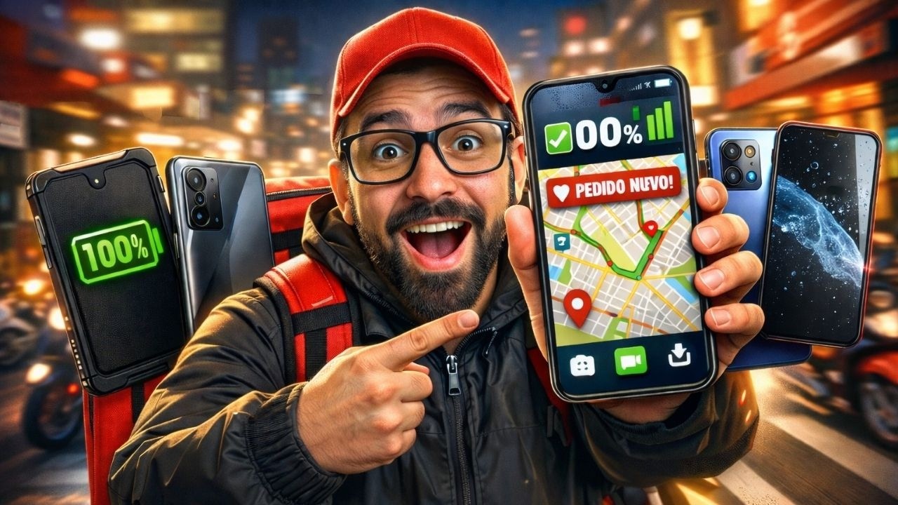 El MEJOR celular para Uber, Rappi y DiDi en 2026 📍 (no se traba y dura todo el día)