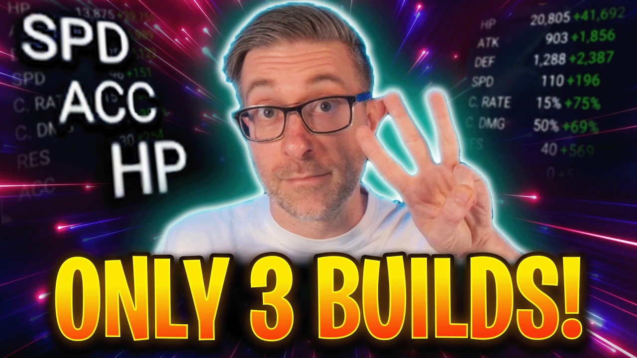 STOP BUILDING WRONG! The ONLY 3 Builds You NEED TO WIN! | Raid Shadow Legends Guide