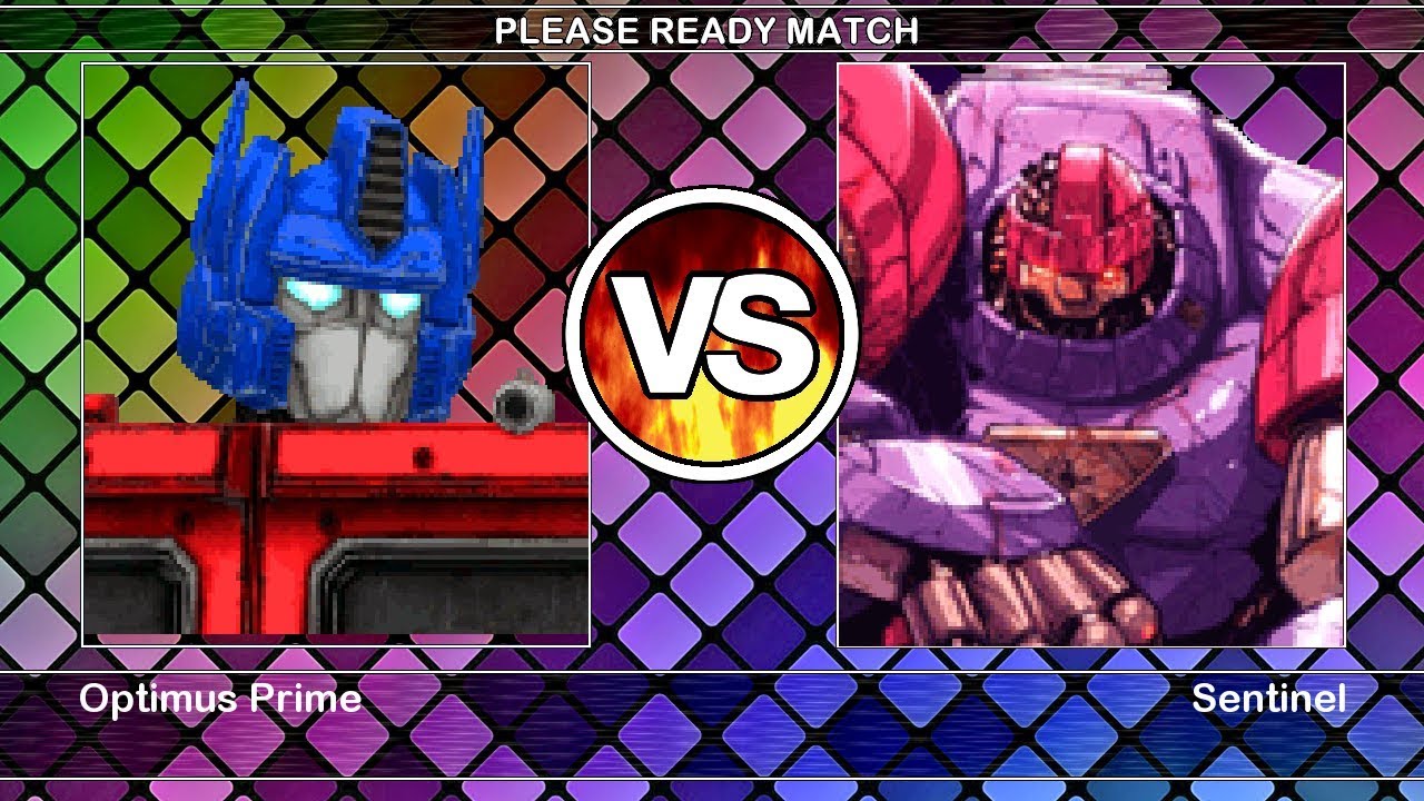 M.U.G.E.N: Optimus Prime Vs. Sentinel