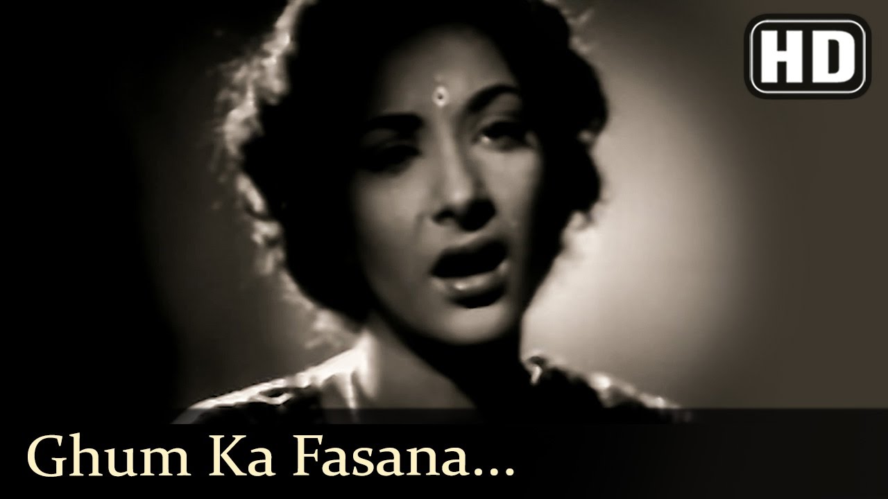 Ghum Ka Fasana (HD) - Mela Songs - Dilip Kumar - Nargis - Shamshad Begum - Filmigaane