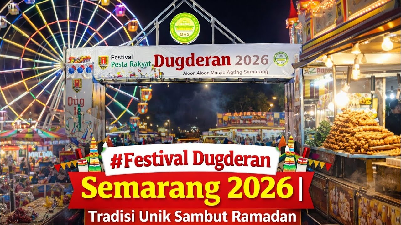 Festival Dugderan 2026 | Tradisi Unik Sambut Ramadan di Kota Semarang