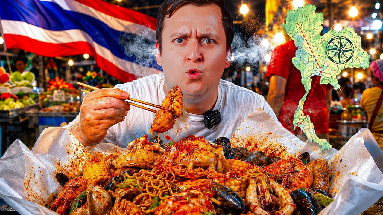 Comida Tailandesa de Norte a Sur 🇹🇭🥘🐘