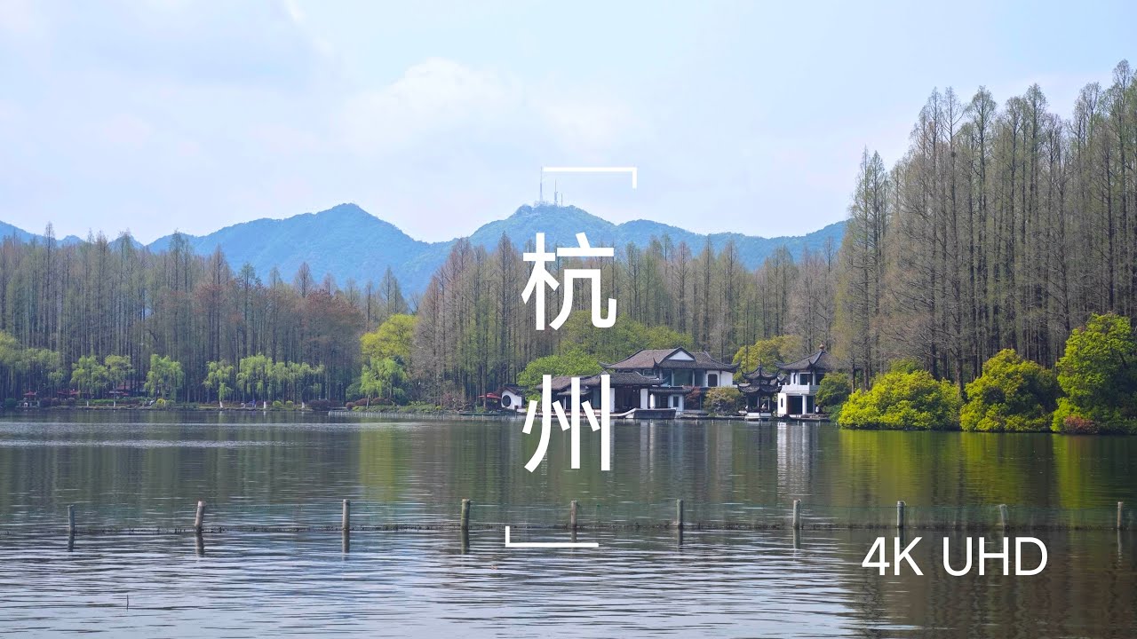 🌿【4K沉浸徒步】杭州西湖秘境暴走！第一视角漫游浴鹄湾·乌龟潭·太子湾｜人少绝美的江南水乡