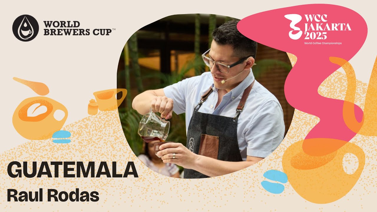 Raul Rodas, Guatemala | 2025 World Brewers Cup Championship | Day 2 Round 1