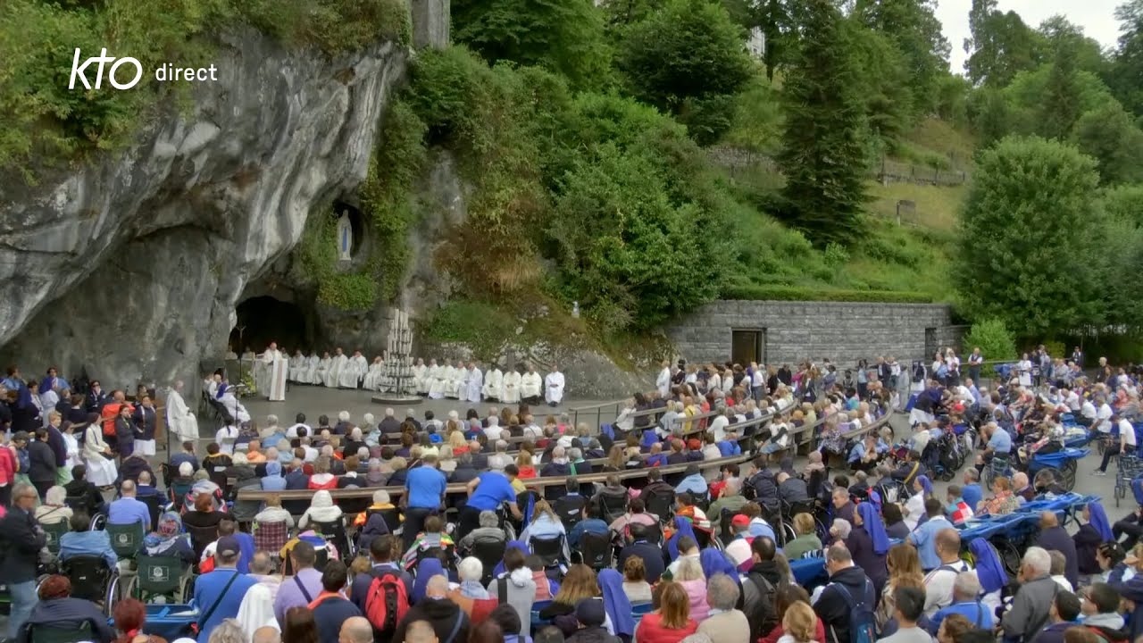 Messe de 10h à Lourdes du 29 juillet 2025
