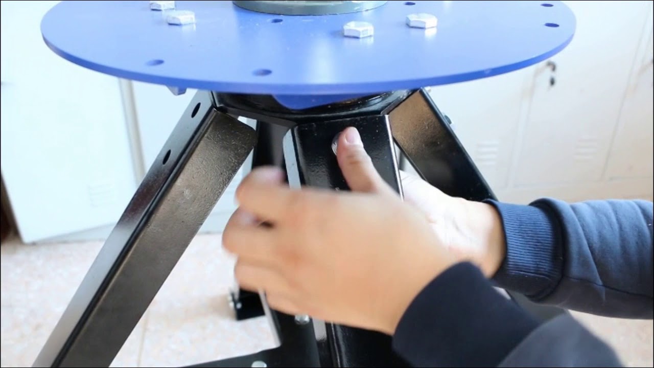 Mode- M 4 Color 4 Station Screen Printing Press Installation 006365