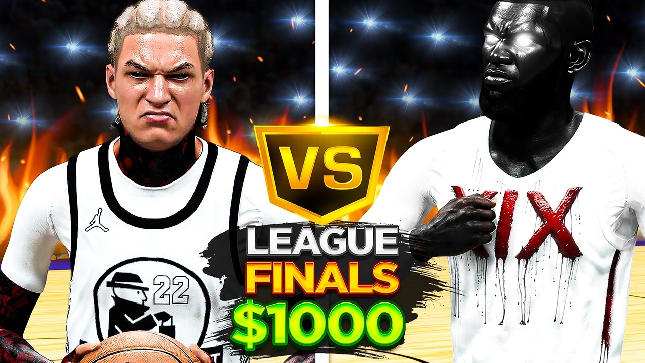 GLOCK 9TEEN CHALLENGED my *NEW* 6'6 LOCKDOWN BUILD in the $1,000 COMP PRO AM FINALS on NBA 2K26