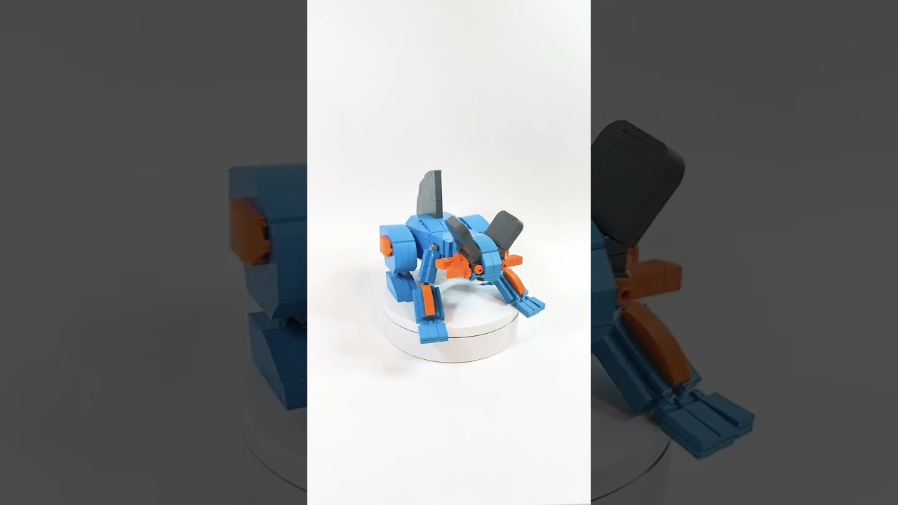 #LEGO #Swampert #pokemon #moc #legoinstructions check bio link