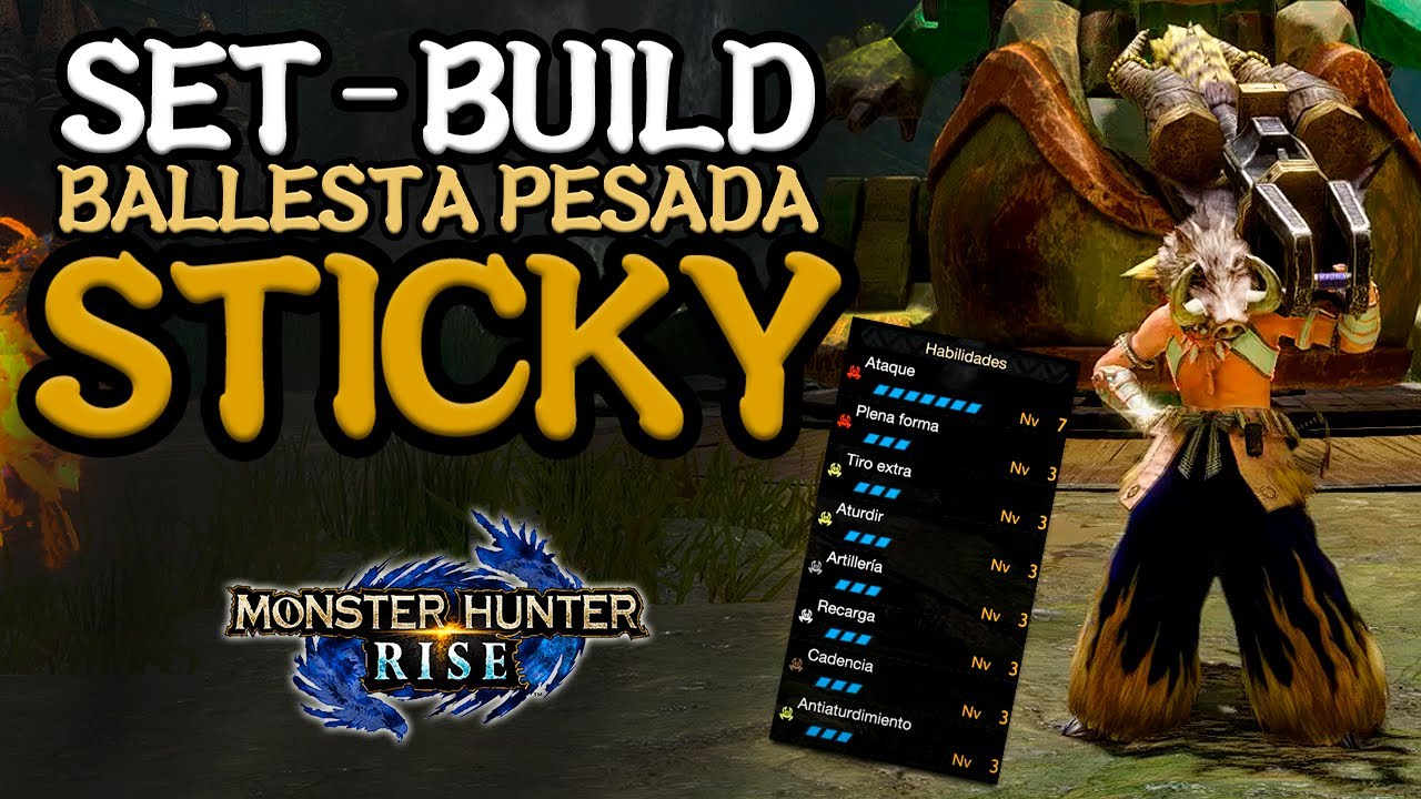 El Mejor Equipo: Ballesta Sticky (Rajang HBG) | MH Rise