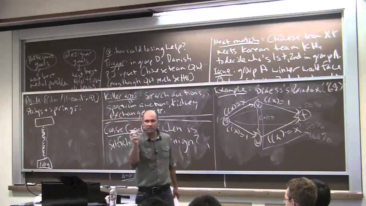 Algorithmic Game Theory (Lecture 1: Introduction and Examples)