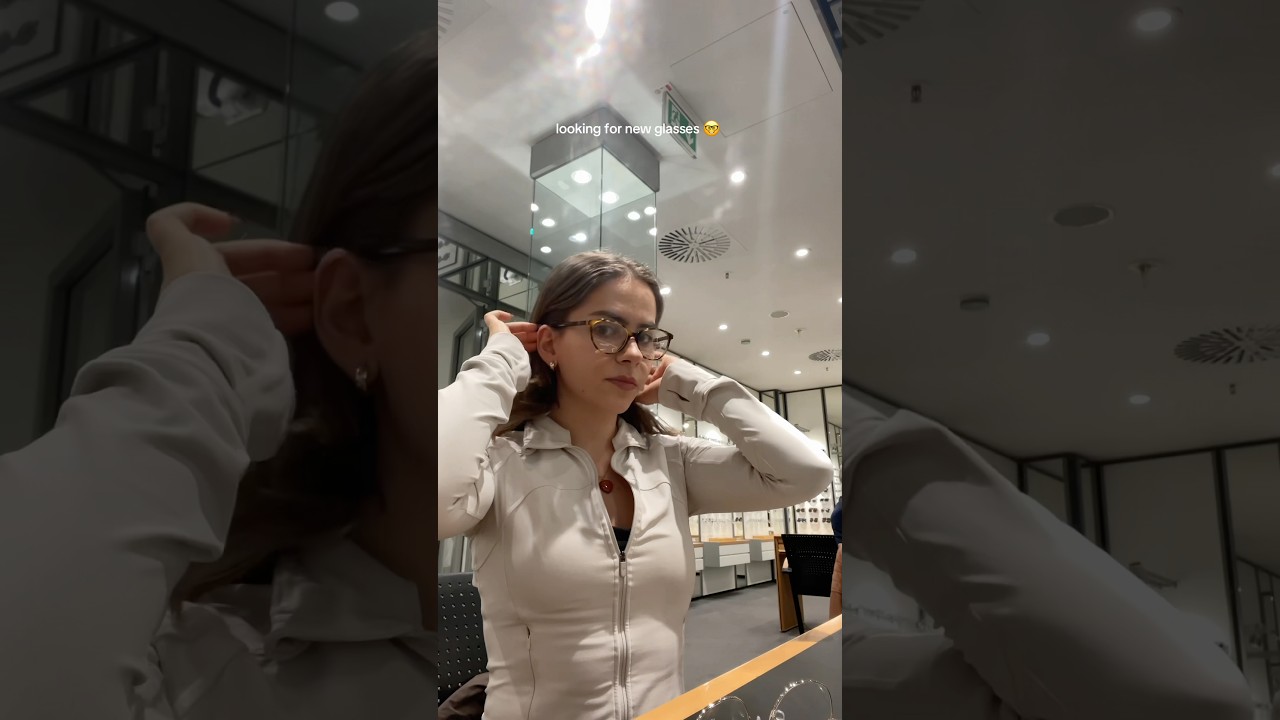 MEINE NEUE BRILLE 🤓 #asmr #brille #vlog