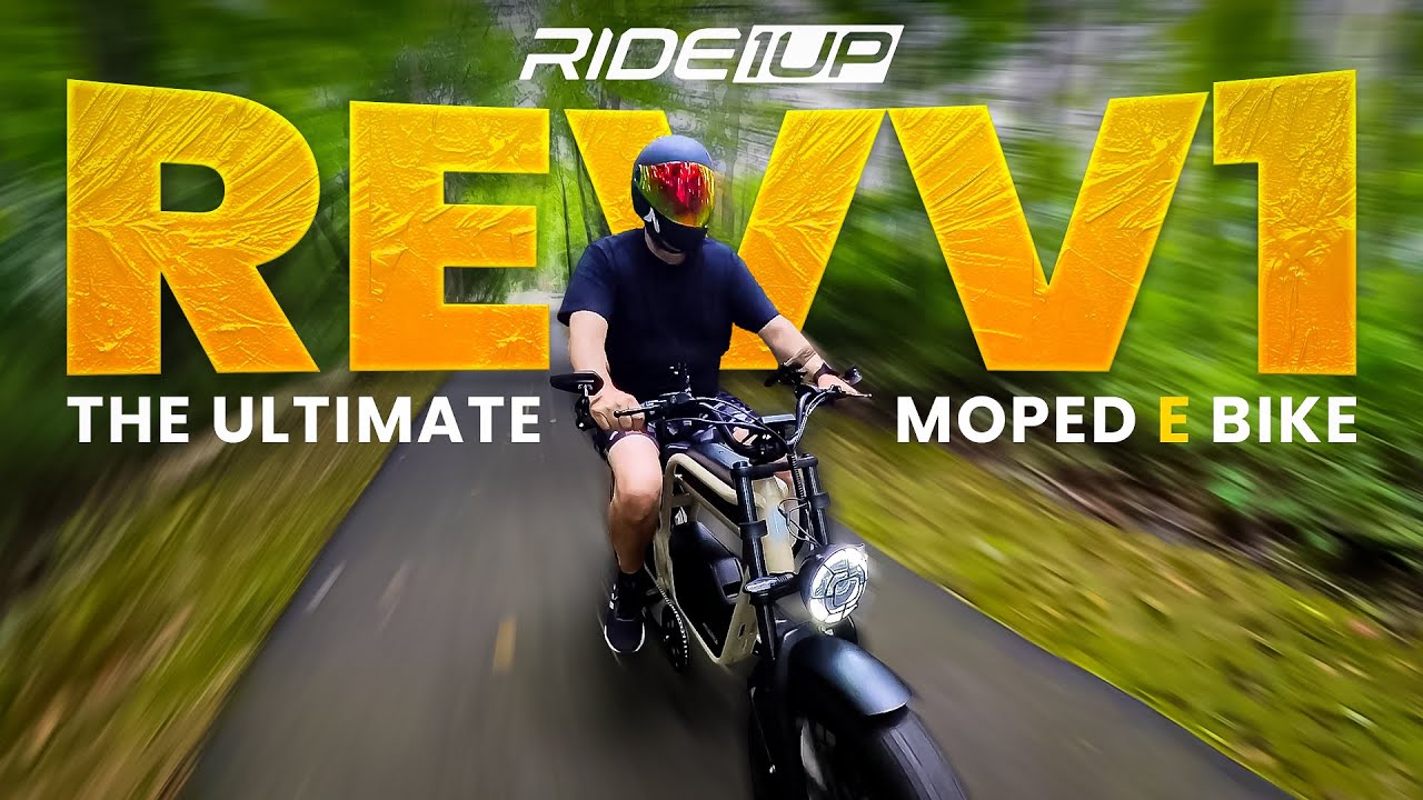 Ride1Up Revv1: Электровелосипед в стиле мопеда